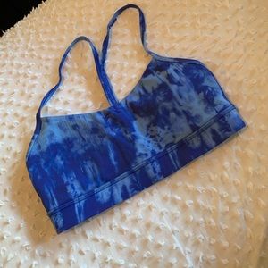 Lululemon tie dye sports bra